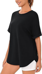 T-shirts pour femmes, couleur personnalisée, manches courtes, col rond, coupe classique, respirants, écologiques, 100% coton, mode estivale tendance - Product Image 3