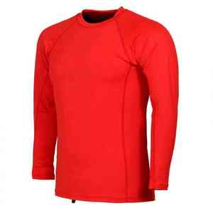 Eco-Friendly Men's Gym Fitness Compression Shirts Polyester Cotton Quick Dry Breathable Full <b>Sleeve</b> Customizable Sizes & Color - Product Image 2