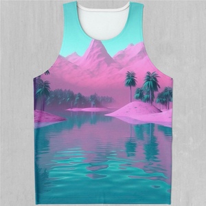 High Quality Customized Printed Tank Top Muscle t Shirt Polyester Cotton Feel <b>Singlet</b> Blank Sublimation <b>Men</b> Colorful Summer Tank - Product Image 6