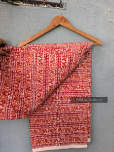 Tela Ecológica Hecha a Mano 100% Algodón con Estampado Artesanal para Vestidos y Prendas - Product Image 5