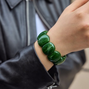 Modern Designer Resin <b>Bracelet</b> with Unique Color Fusion Premium Fashion Jewelry for Women and Girls Worldwide - Product Image 2