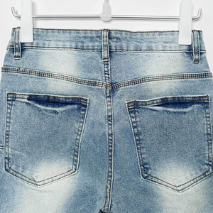 Pantalones Vaqueros de Mezclilla para Hombre, Corte Recto, Tiro Medio, Elásticos, Estilo Urbano, Lavado a la Piedra, Vintage, Ecológicos, Primavera - Product Image 5
