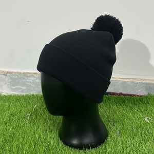 Unisex <b>Winter</b> Knit Beanie <b>Hat</b> Custom Cap for Outdoor and Casual Wear - Product Image 3