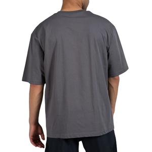 T-shirt surdimensionné personnalisé pour hommes OEM Logo personnalisé T-shirt de sport, d'entraînement et de gymnastique pour hommes - Product Image 4
