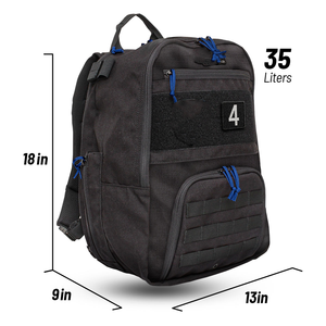 Elite Football <b>Backpack</b> with Ventilated Ball Storage and Water Bottle Holder High Performance Gear Travel Daypack - Product Image 3
