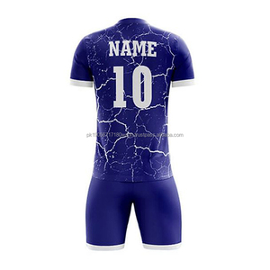 เสื้อฟุตบอลโพลีเอสเตอร์ 100% แห้งเร็ว ปรับแต่งได้ สำหรับผู้ใหญ่ ใส่สบาย ชุดทีมพร้อมโลโก้ผู้เล่น แบบยูนิเซ็กส์ น้ำหนักเบา เหมาะสำหรับฤดูร้อน - Product Image 4