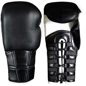 Guantes de Boxeo de Cuero con Cordones en la Muñeca, Diseño Transpirable para Adultos, Entrenamiento para Mayores de 14 Años - Product Image 4