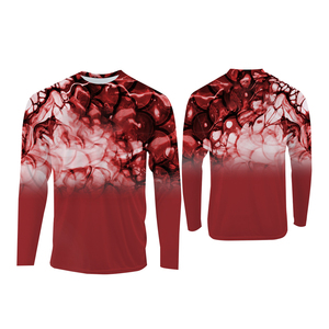 Camisetas de Camuflaje de Moda con Logotipo y Diseño Personalizados, Ropa de Pesca y Caza, Jersey de Manga Larga con Protección UV para Actividades al Aire Libre - Product Image 3