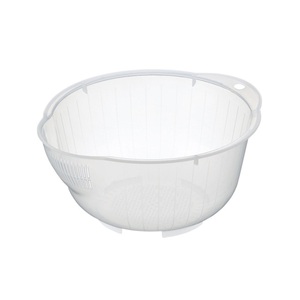 0807 Speed Bowl 25 Manufactured in Japan Rice Washing Bowl with Side Bottom Drainers - Product Image 2