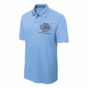Chemises polo pour hommes personnalisables, brodées, décontractées, à manches courtes - Product Image 2