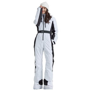 Traje de esquí de una pieza para mujer, mono ajustado impermeable para invierno, para snowboard, esquí y deportes de invierno al aire libre - Product Image 1