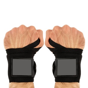 สายรัดข้อมือป้องกันมือ สายรัดข้อมือแบบพัน สายรัดข้อมือยกน้ำหนักไนลอนพร้อมโลโก้สั่งทำ สายรัดข้อมือคุณภาพสูง - Product Image 5