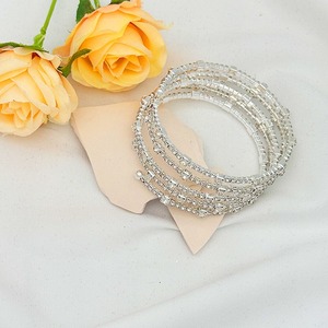 High Quality Moissanite Diamond <b>Bangle</b> <b>Bracelet</b> for Women with Luxury Sparkling Stones Available For Sale - Product Image 4