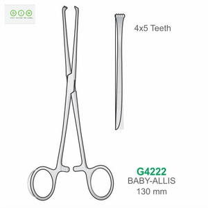 Surgical Kelly Forceps Curved Straight 14cm 16cm Hemostatic <b>Clamp</b> Stainless Steel Autoclavable - Product Image 3