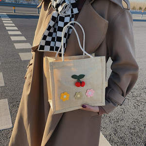 Bolsa de Yute Orgánica para Alimentos con Compartimento Aislado - Product Image 6