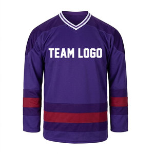 New Premium Quality <b>Ice</b> Hockey Jersey Custom Color & Logo 100% Cotton OEM Service Wholesale Price - Product Image 3