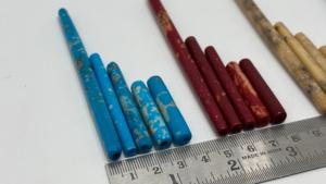 Cuentas de Hueso Teñidas a Mano con Diseño Salpicado para Trenzado, Joyería y Artesanía, Venta al por Mayor, OEM, Exportación, India - Product Image 2