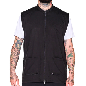 Premium Barber Sleeveless Vest Breathable Waterproof Eco-Friendly Polyester Salon Home Use Comfortable Lightweight Design - Product Image 1