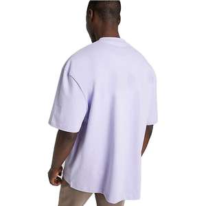 T-shirt Homme Oversize OMMIZ 2026 à Épaules Tombantes en Polyester/Coton, Séchage Rapide, Respirant, Toile, Vente en Gros, Meilleures Ventes - Product Image 3