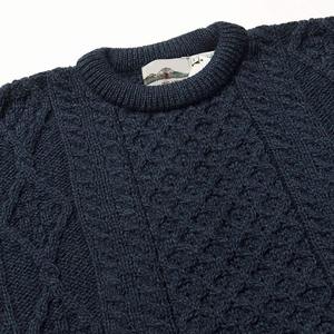 Suéter de Cachemira Italiana 100% para Hombre, Cuello Redondo, Manga Larga, Moda de Invierno, Proveedor de Prendas de Punto Premium - Product Image 4