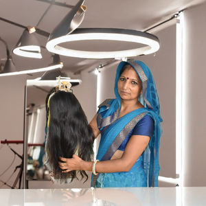 Extensiones de cabello humano vietnamita liso sedoso tejido alineado de cutícula negra virgen Natural 100% sin procesar de 8-32 pulgadas - Product Image 5