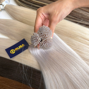ผมต่อ Rusa Hair ผมแท้เวียดนาม เวอร์จิ้นแฮร์ แบบเคราติน ปลายตรง ซุปเปอร์ดับเบิ้ลดรอน สีน้ำตาลธรรมชาติ ปลายแบน - Product Image 2