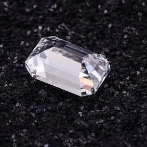 เพชร CVD เกรด D สีสวยงาม รูปทรง Emerald Cut  ผลิตในห้องปฏิบัติการ ได้รับการรับรองจาก IGI ราคาขายส่งสำหรับทำเครื่องประดับ แหวน และต่างหู - Product Image 3