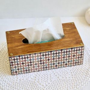 Minimalist Durable Eco-Friendly MDF Napkin Holder 29 Design <b>Matches</b> Modern Interiors Tissue <b>Boxes</b> - Product Image 3