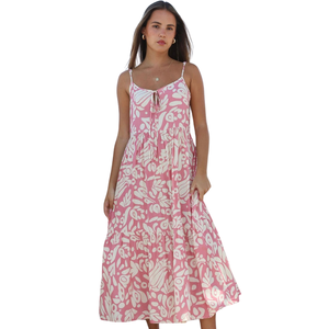 Vestido Maxi Casual de Verano con Cintura Imperio para Mujer - Product Image 3