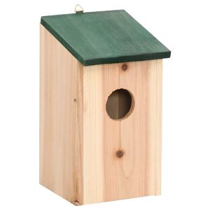 Juego de 10 Casitas para Pájaros Pequeñas Colgantes, de Madera de Abeto Sólida, para Jardín - Product Image 3