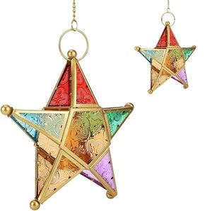 Star Shape Aluminum <b>Tea</b> <b>Light</b> Holder Heat Resistant Home Decoration Christmas <b>Lantern</b> Candle Holder - Product Image 5