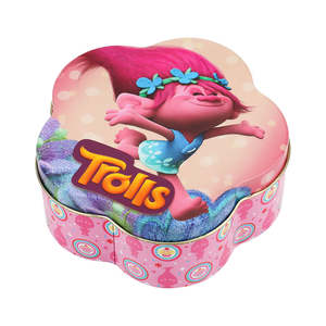 Caja de Hojalata con Forma de Flor Impresa Personalizada por el Fabricante, Envase de Hojalata de Grado Alimenticio para Regalos de Boda, Caja de Hojalata para Galletas, Chocolate y Dulces - Product Image 3