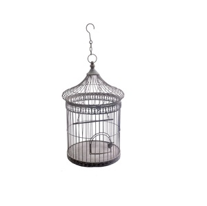 Cage à oiseaux en fer avec un design élégant, une structure robuste et un espace confortable, parfaite pour la maison, le jardin et le balcon. - Product Image 1