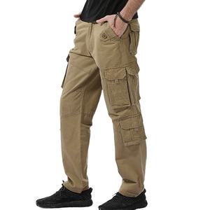 Pantalones Cargo Casuales de Primera Calidad para Hombre, Servicio OEM de Alta Calidad, Ligeros, 100% Lona de Algodón, Transpirables e Impermeables - Product Image 1
