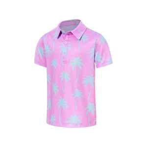 เสื้อโปโลพิมพ์ลายแบบซับลิเมชั่น ออกแบบเองได้ ระบายอากาศได้ดี แห้งเร็ว สำหรับออกกำลังกายและแฟชั่น - Product Image 5