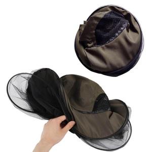 Sombrero de Apicultura con Malla Transpirable, Correa Ajustable, a Prueba de Abejas, de Poliéster para Protección al Aire Libre, 38 cm de Ancho - Product Image 4