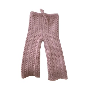 Conjunto de ropa de punto para niños chándal sólido de manga larga para niños - Product Image 5