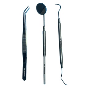 3 Pcs <b>Dental</b> Pick <b>Tools</b> Set Plaque Remover Scaler <b>Dental</b> Teeth Whitening <b>Cleaning</b> Oral Care Kit <b>Dental</b> Surgical Instruments - Product Image 1