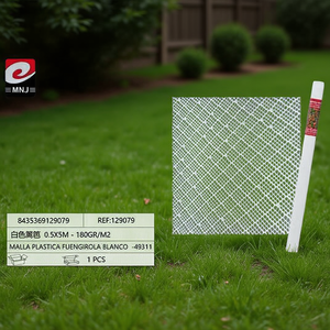 Malla Plástica Fuengirola Blanca 0.5x5m-180gr/m2 Valla Blanca 49311 Categoría de Producto Cercas, Enrejados y Puertas - Product Image 3