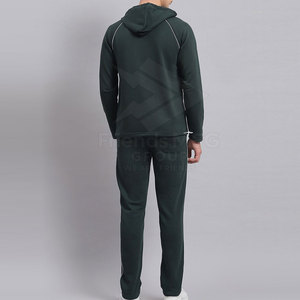 ชุดวอร์มแบบมีฮู้ดสำหรับผู้ชาย ดีไซน์ใหม่ ปี 2026 ผ้าระบายอากาศได้ดี สวมใส่สบาย เหมาะสำหรับฤดูใบไม้ร่วงและฤดูหนาว ขายส่ง - Product Image 3