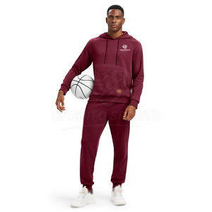 Ensemble de survêtement confortable pour homme en tissu doux, idéal pour l'entraînement et le jogging, en vente - Product Image 3