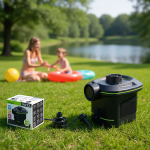 Intex Quick Fill Electric <b>Pump</b> 6 C <b>Batteries</b> Indoor Outdoor Use - Product Image 3