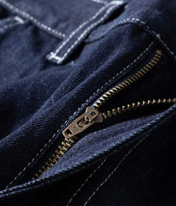 Jean Cargo Homme Personnalisé Coupe Ample Droite Jambe Large Lavé Longue Tenue Décontractée Printemps-Été - Product Image 4