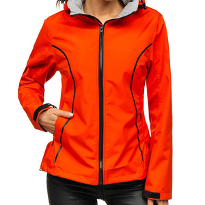 <b>Women</b> Softshell <b>Jacket</b> Waterproof Windproof <b>Lightweight</b> Outdoor Coat Breathable Stretch Full Zip Hooded Weather Resistant Casual - Product Image 1