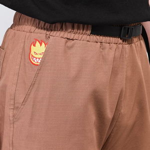 Pantalon cargo pour homme de haute qualité, sur mesure, OEM, 100% coton, coupe ajustée, matériau personnalisé, couleur unie, tricoté, pour un usage décontracté - Product Image 6
