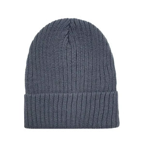 Bonnet doux à revers en tricot premium, chaud et confortable, pour l'hiver, style décontracté, haute qualité, tricot côtelé épais - Product Image 2