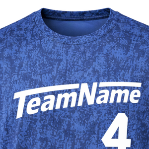 Camiseta Deportiva Personalizada de Manga Corta con Estampado Digital para Hombre, Uniforme de Equipo de Poliéster, Ropa Deportiva, Suministro al por Mayor OEM - Product Image 5