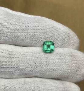 Top Quality Natural Green Emerald Octagon Cut Loose Gemstone for Jewelry Manufacturing - Product Image 5