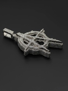 Colgantes y Dijes Finos de Hip Hop para Hombre al por Mayor, Plata de Ley 925, Diseño Personalizado con Diamantes, Joyería Fina - Product Image 3