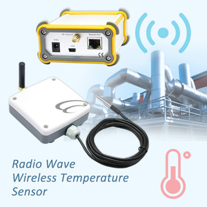 Radio Wave <b>Wireless</b> <b>Temperature</b> <b>Sensor</b> Remote Monitoring Probe Industrial Data Logging Device - Product Image 1